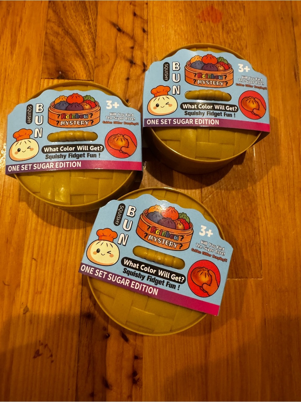 3 mystery dumplings